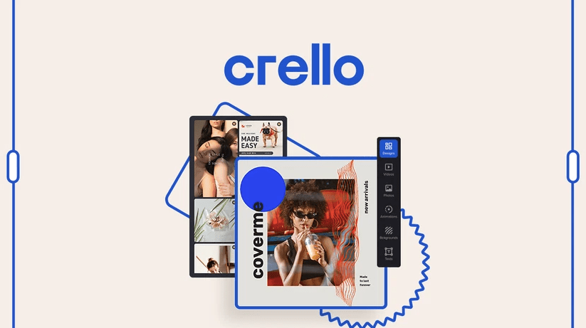 معرفی کامل برنامه crello برای ساخت کارت ویزیت