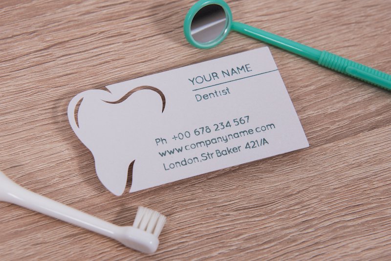 چاپ کارت ویزیت دندان‌ پزشکی در شیراز