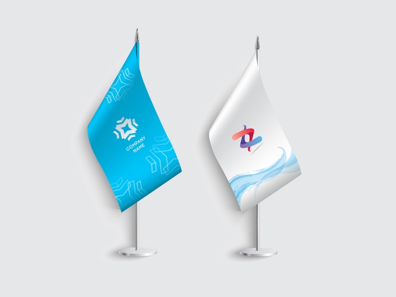 بررسی کامل انواع پرچم رومیزی + راهنمای خرید