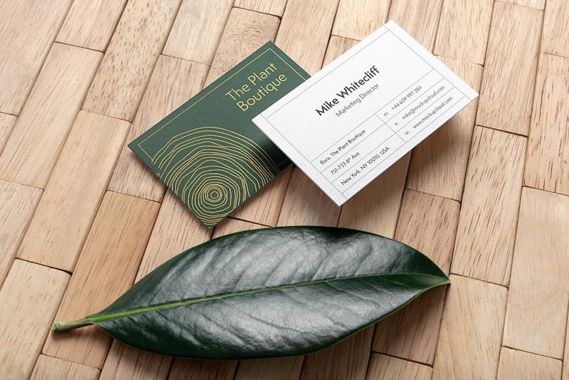 تفاوت کارت ویزیت لمینت مات و براق : کدام گزینه برای برند سازی بهتر است؟