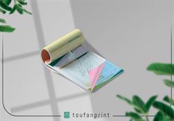 فاکتور چهار برگی / چهاررنگ / کاربن دار