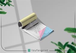 فاکتور چهار برگی / تک رنگ مشکی / کاربن دار